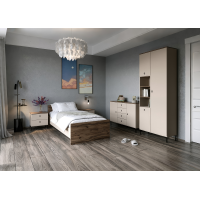 Набір меблів для дітей Симпл N779012 Макадамія / Дуб ліворно ВМК (БРВ) Україна